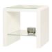 Phoenix Bijzettafel hout wit, B x H x D in cm: 42,7x42,7x35