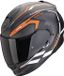 Scorpion EXO-491 Kripta casque intégral mat noir orange blanc taille L