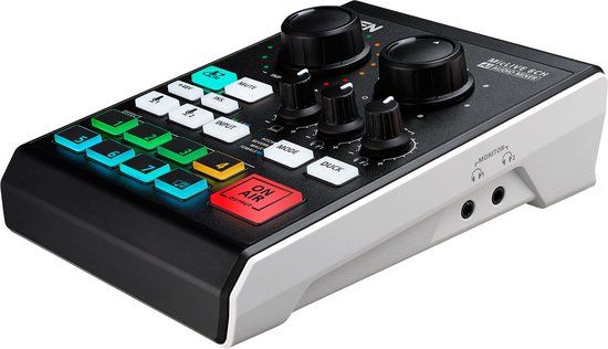 ATEN Podcast AI Audio Mixer | MicLIVE 6-CH