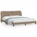 Prolenta Maison Exclusive - Hvar Bed Frame, Cappuccino, 180x200 cm