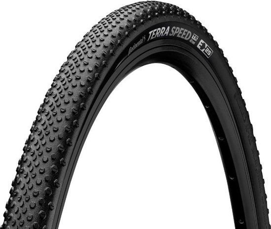 Continental Terra Speed Protection Tubeless 700 X 45 Gravelband Zwart 700 x 45