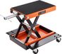 VEVOR Motorcycle Lift ATV Scissor Jack Dolly 1100 lbs Wide Deck & Hand Crank