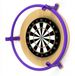 Autodarts set complet : fléchettes en acier, arrêt-gouttes automatique, anneau LED et 3 caméras OV9732 pour le suivi, violet