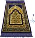 FIRASET Tapis de prière islamique – Seccade– Tapis de prière turc doux et fin – Janamaz Sajada – Chapelet inclus – Cadeau Ramadan et Aïd pour hommes et femmes – 66x110 cm
