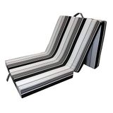 Vitalispa Vouwmatras – 190 x 70 cm Zwart