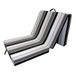 Vitalispa Vouwmatras – 190 x 70 cm Zwart
