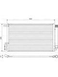 Valeo Condensor, Airconditioning 814381