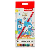 Bruynzeel Kids Kleurpotlood blister à 12 stuks assorti