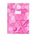 HERMA 20095 schriftomslag A4 karton roze, 10 stuks
