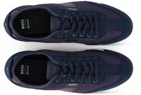 Hugo Boss Sneakers Donkerblauw Suède Heren Maat 41