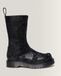Dr. Martens Rejena Hair On Leren Laarzen Met Krokodilreliëf in Zwart, Taille: 36