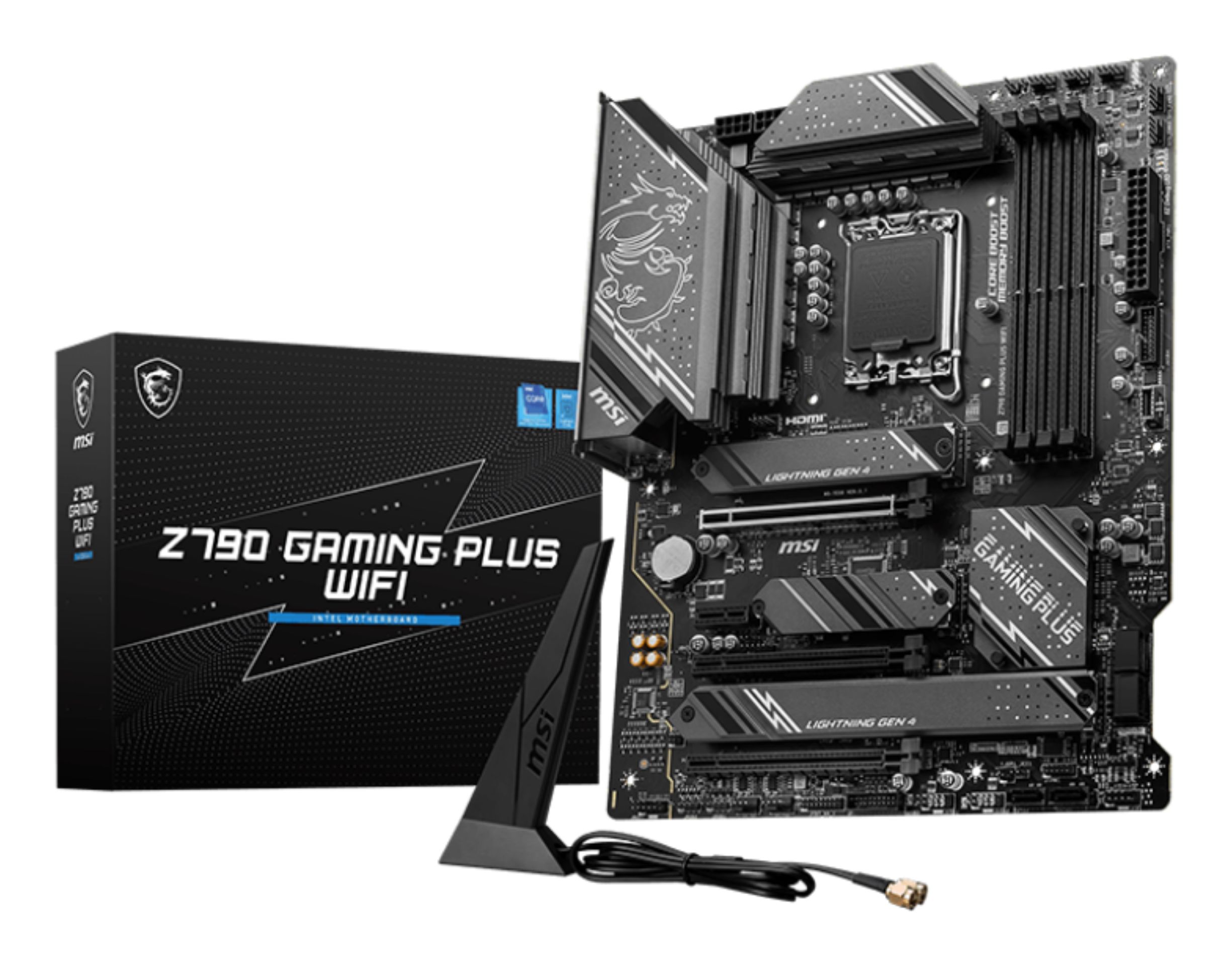 MSI Z790 GAMING PLUS WIFI Motherboard - Intel Z790 - LGA 1700 - ATX
