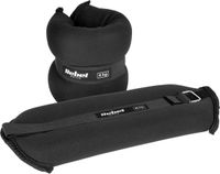 Rebel Active Serie - Gewichtsmanschetten - 2x4kg - Neopreen en Nylon - Zwart