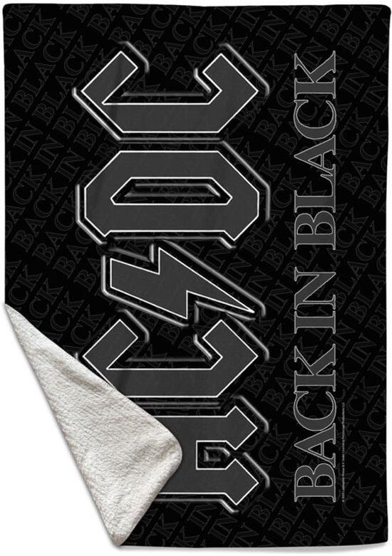 AC/DC Back In Unisex Dekens - meerkleurig - Polyester