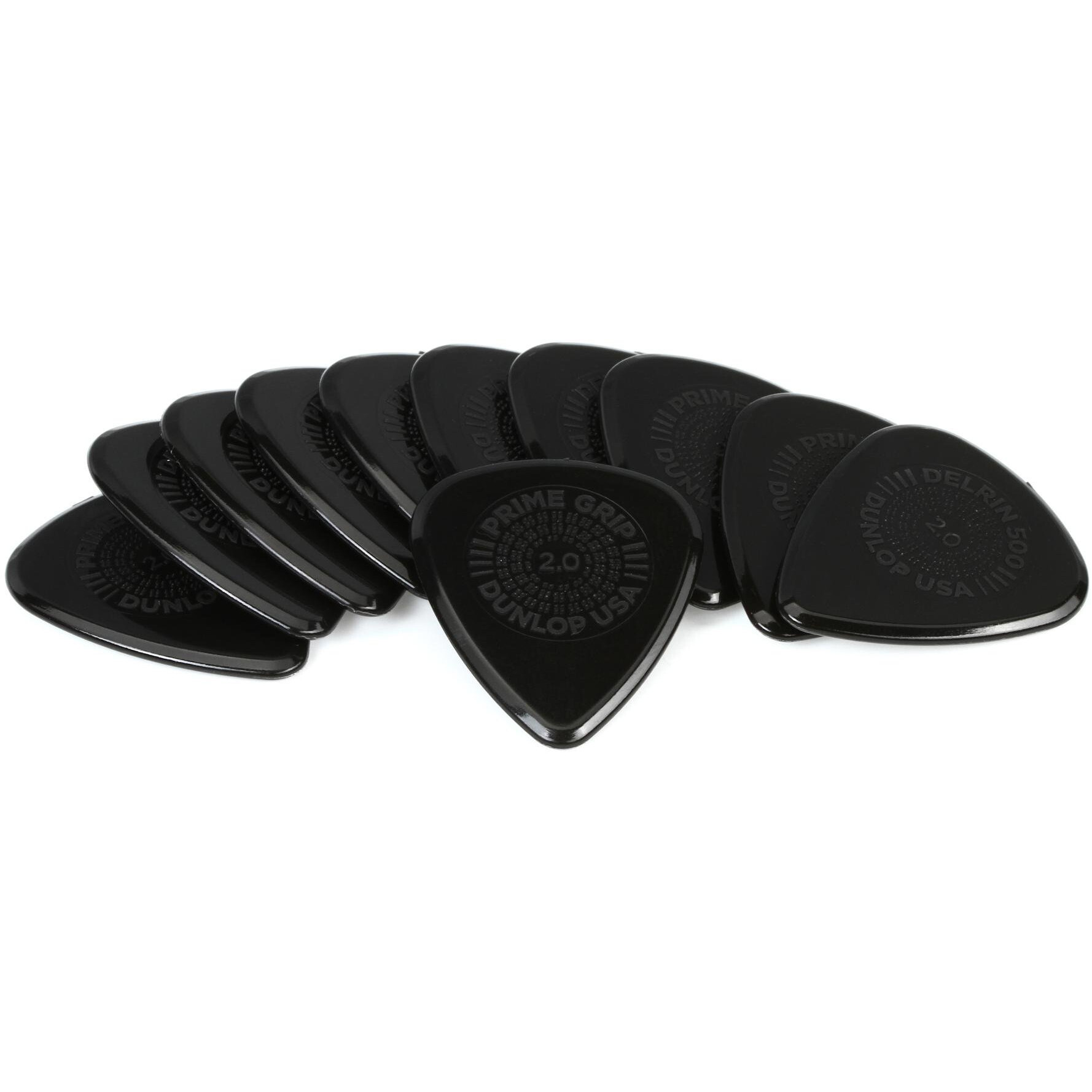 Dunlop 450P096 Prime Grip Delrin 0.96mm plectrumset 12 stuks