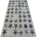 Rugsx - Tapis Lisboa 27219/975 Étoiles Petites Étoiles Marron Brown 200x290 cm