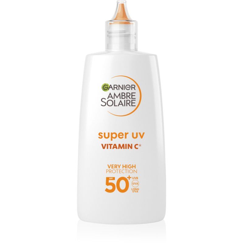GARNIER Ambre Solaire Super UV Fluid - Ochranný Fluid Proti Tmavým Skvrnám S Vitamínem C 40ml