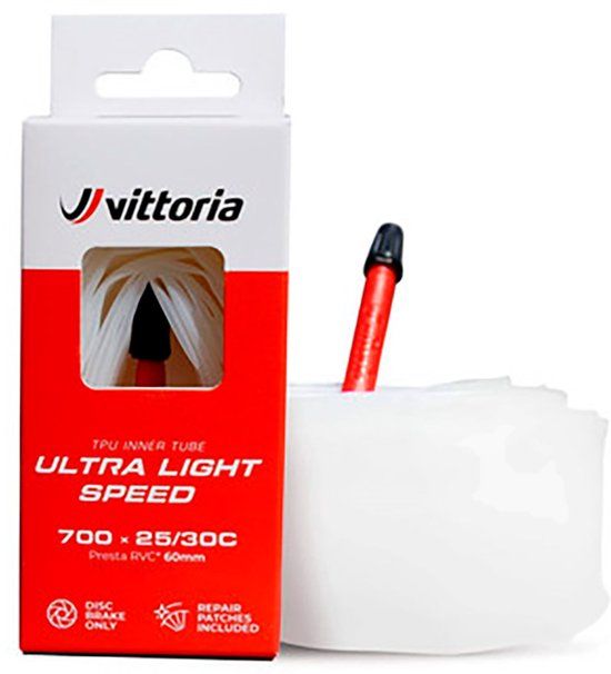 Vittoria Ultra Light Speed Presta 40mm Binnenband Transparant 700C / 25-30