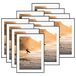 Americanflat Voorlader 5 x 7 fotolijst in zwart - Set van 12