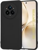 Techsuit Hoesje geschikt voor Realme 14 Pro Plus - Soft Flex Silicone Back Cover - Zwart