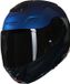Nolan X-1005 Ultra Carbon Verniciatura Speciale 344 Carbon Diepblauw Glossy Casque modulable - Casque