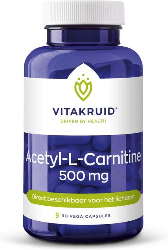 Vitakruid Acetyl-L-Carnitine 500 mg - 90 capsules