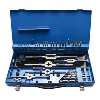 BGS Draadsnij set M3 - M12, 44 dlg.