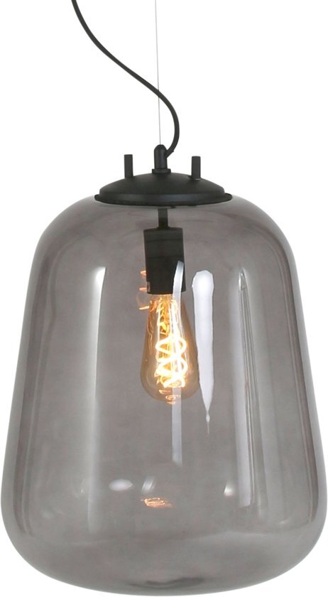 LT-Luce ETH - hanglamp - Benn - rookglas - 33cm