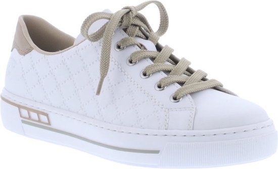Rieker L88W2-80 Sneakers - Wit - Maat 40 - Dames