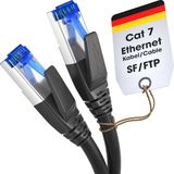 KabelDirekt Cat 7 Ethernet Kabel 10Gbit/s – 0,25m