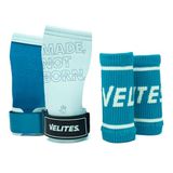 Velites Quad Pro Hand Grips Chalk – Maximale Grip. Speciaal voor Chalk – Blue Light – L