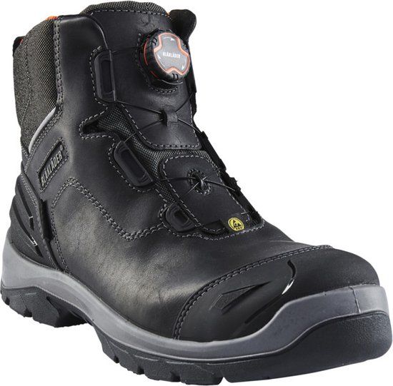 Blåkläder ELITE Hoge veiligheidsschoen 2455-0000 - Zwart - 35