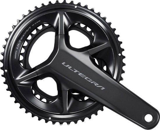 Shimano Ultegra FC-R8100 Crankstel 2x12-speed 52-36T - Zwart - 172.5mm