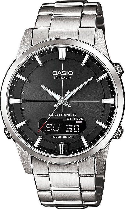 Casio LCW-M170D-1AER Radio Controlled Herenhorloge - Zilverkleurig