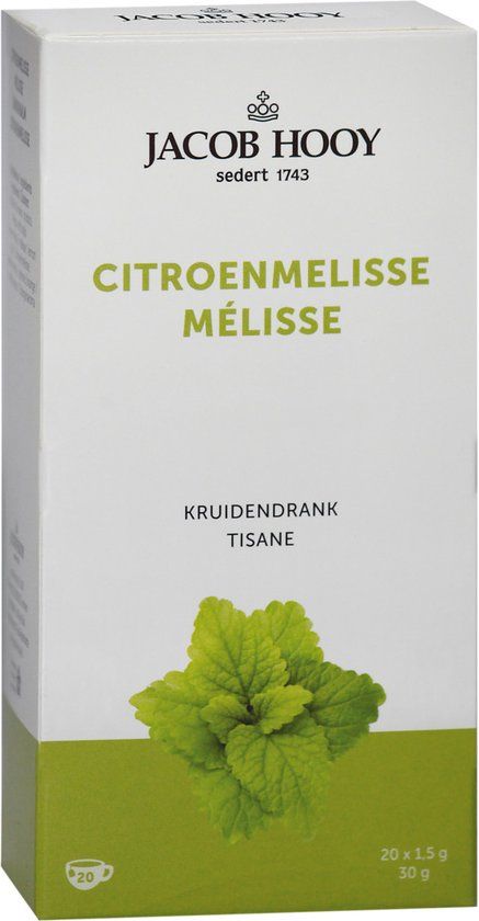 Jacob Hooy Gold Thee Citroenmelisse Zakjes 20ST