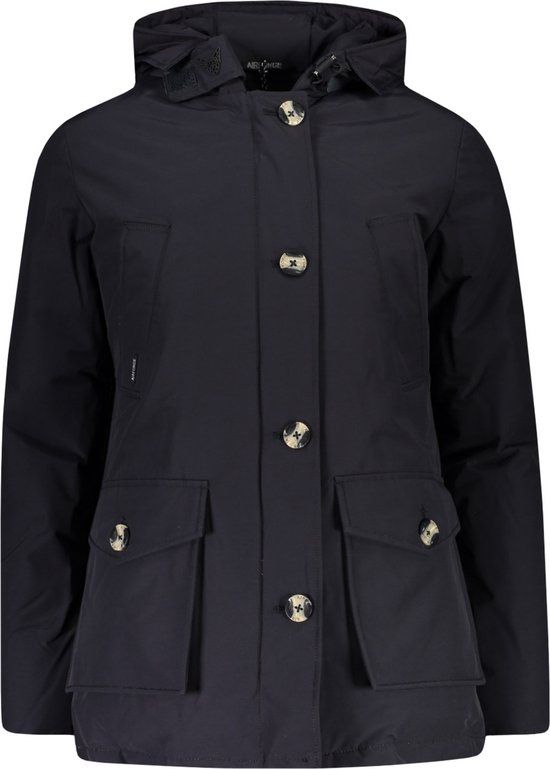 Airforce Jas Blauw Normaal - Maat M - Vrouwen - Herfst/Winter Collectie - Polyamide