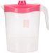 Hega hogar Hega Waterkan - Roze Deksel - Kunststof - 2,5 L - 26 cm