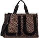 LIU JO Animalier Tote Bag donkerbruin