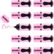 edding 7 mini highlighter - pastelroze - 10 highlightermarkers - beitelpunt 1-3 mm