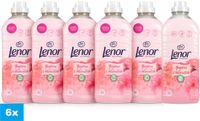 Lenor Wasverzachter Peony & Hibiscus – 6 x 1,4L (8,4L) – 336 Wasbeurten – Bloemige Geur – 0% Kleurstoffen