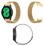 Wigento Samsung Roestvrijstalen Horlogeband voor Galaxy Watch 6, 5, 4, Normal, Pro, Classic