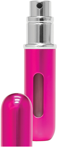 Travalo Classic HD Roze Aluminium Navulbare Parfumverstuiver - 5 ml