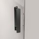 Sealskin Pure Draaideur in nis 100×200 cm, 8 mm helder veiligheidsglas met antikalklaag Geborsteld gunmetal grijs