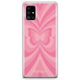 ERT GROUP mobiel telefoonhoesje voor Samsung A51 Babaco patroon Butterflies 001
