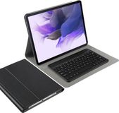 Cazy Étui clavier Bluetooth pour Samsung Galaxy Tab S7 FE - AZERTY - Noir