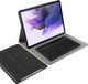 Cazy Étui clavier Bluetooth pour Samsung Galaxy Tab S7 FE - AZERTY - Noir