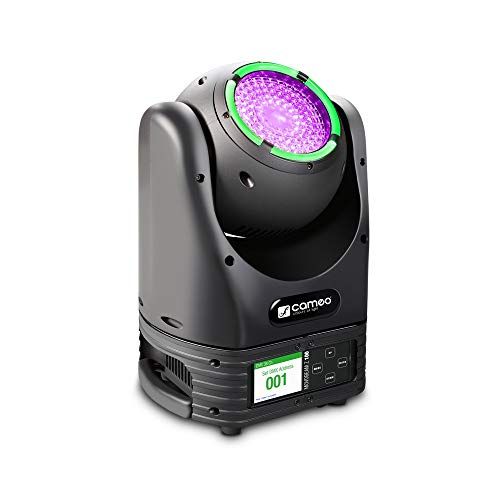 Cameo Movo Beam Z100 Beam Moving Head met led-ring, eindeloze rotatie en zoom