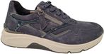 Gabor Rollingsoft Sneaker Blauw Nubuck Combi 76.896.46