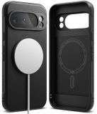 Ringke Onyx Magnetic | Hoesje Geschikt voor Google Pixel 10 Pro XL | Compatibel met MagSafe / Qi2 | Back Cover Flexibel TPU | Zwart