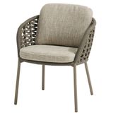 4 Seasons Outdoor Vera dining tuinstoel mocca